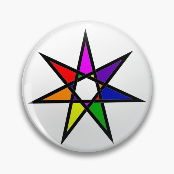 Item preview, Light of the Seven Colors of the Rainbow Star designed and sold by SolarCross.