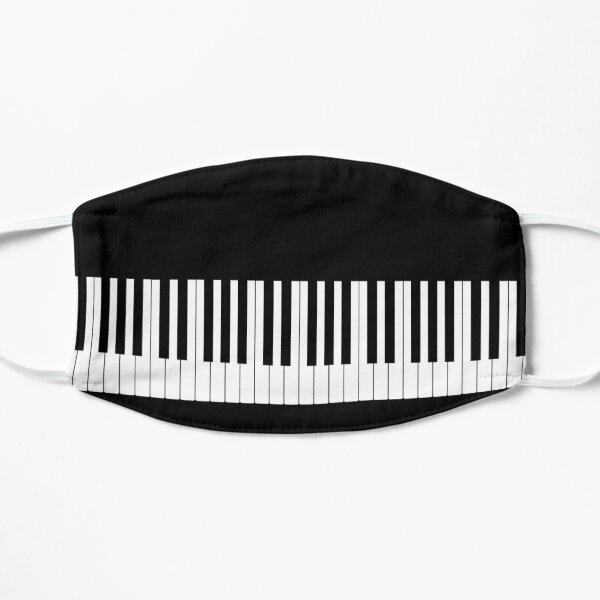 Piano Keys - Musical Throw Blanket Mask