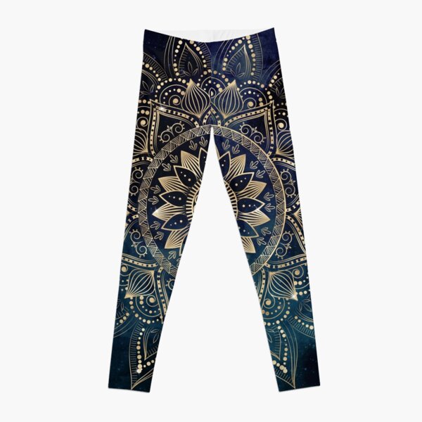 Boho Border Print Leggings