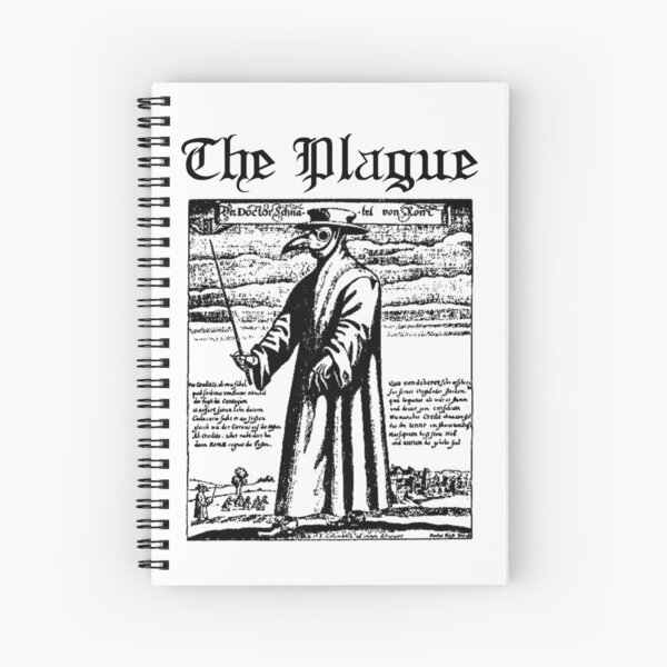The Plague Spiral Notebook