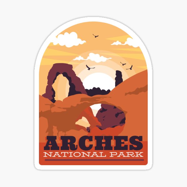 Item preview, Arches National Park  designed and sold by HiFiTees.