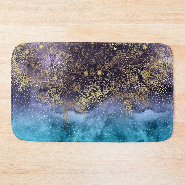 Item preview, Gold floral mandala and confetti image designed and sold by InovArtS.