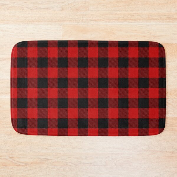 Item preview, Red Black Lumberjack Buffalo Plaid Check Pattern designed and sold by Artification.