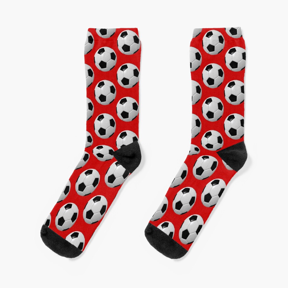 "Soccer Ball Socks" Socks for Sale by deanworld Redbubble