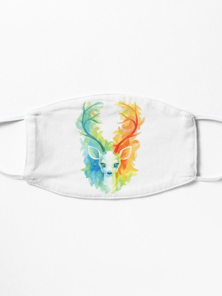 Alternate view of Feather Fawn Mask