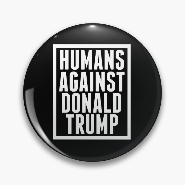 Aperçu de l'œuvre Les humains contre Donald Trump créée et vendue par Epic Love Designs.
