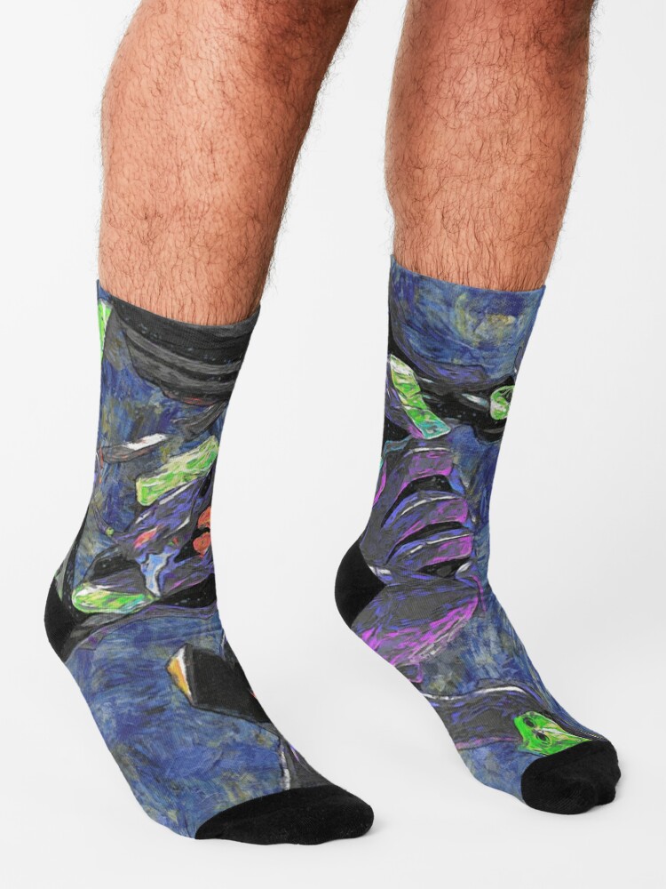 "Evangelion design 16" Socks by Evangelion-fan | Redbubble