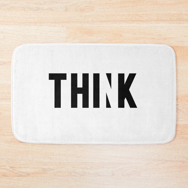 Item preview, Think Minimalist, clean design T-Shirt designed and sold by SLV7R.