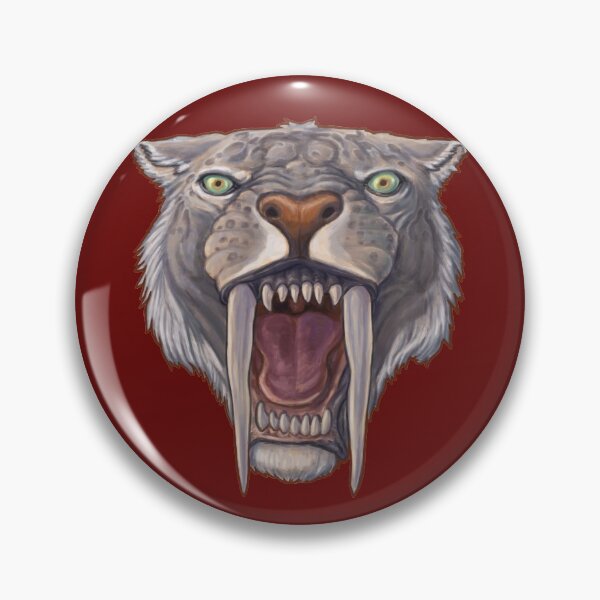 Item preview, Smilodon Fatalis designed and sold by CoffeeBlack Illustration.