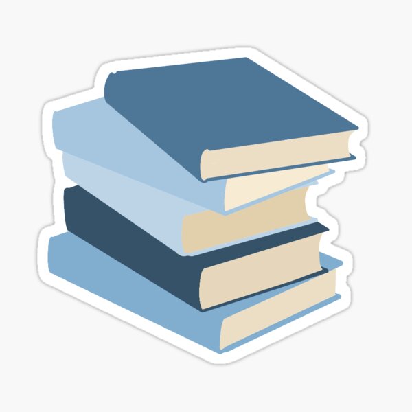 Blue Book Stack for Shelf Decor – Elements