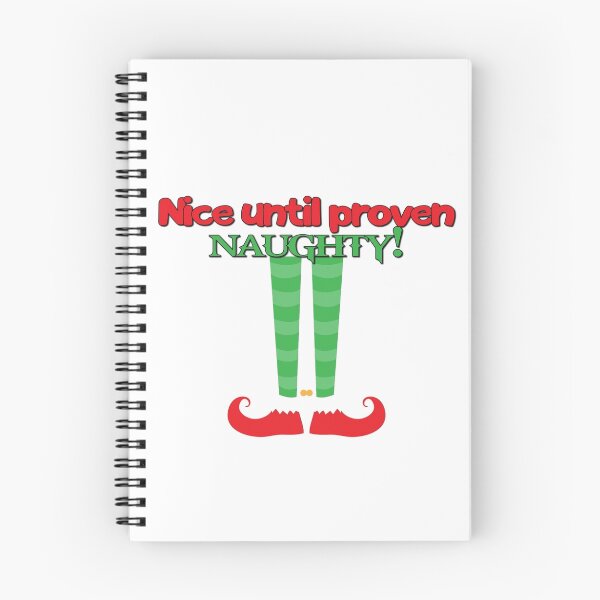 Aperçu de l'œuvre Nice Until Proven Naughty créée et vendue par Dani Ashbury.