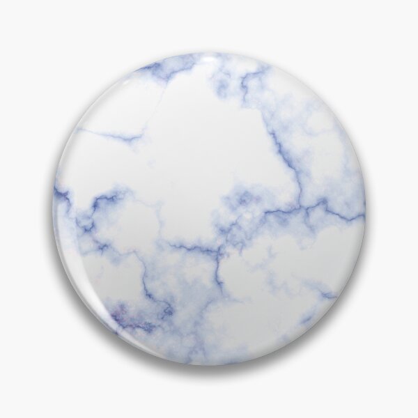 Item preview, White and Blue Marble Pattern designed and sold by thesnowwhyte.