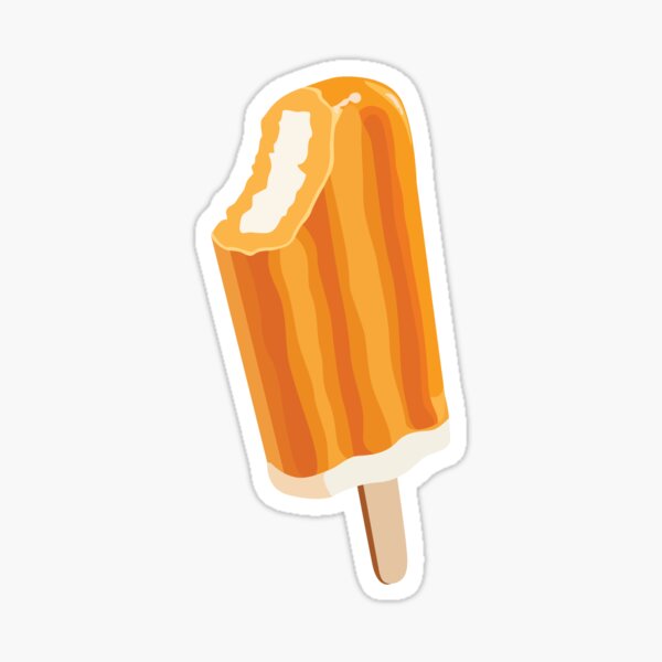 "Creamsicle" Sticker for Sale by Lexanna Redbubble