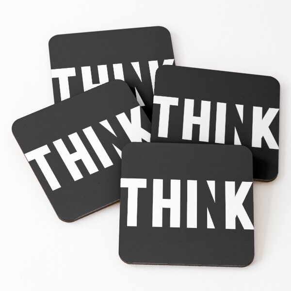 Item preview, Think Minimalist, clean design T-Shirt white Print designed and sold by SLV7R.