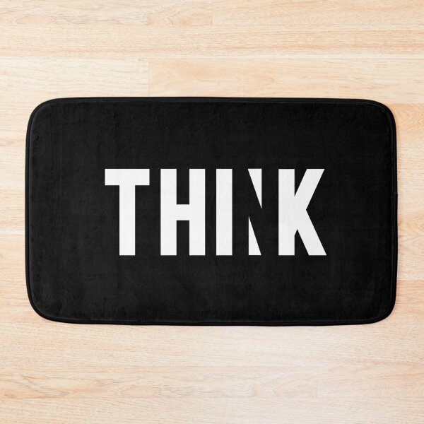 Item preview, Think Minimalist, clean design T-Shirt white Print designed and sold by SLV7R.
