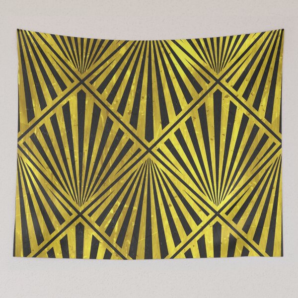 Artikelvorschau, Art Deco golden entworfen und verkauft von Jamcolors.