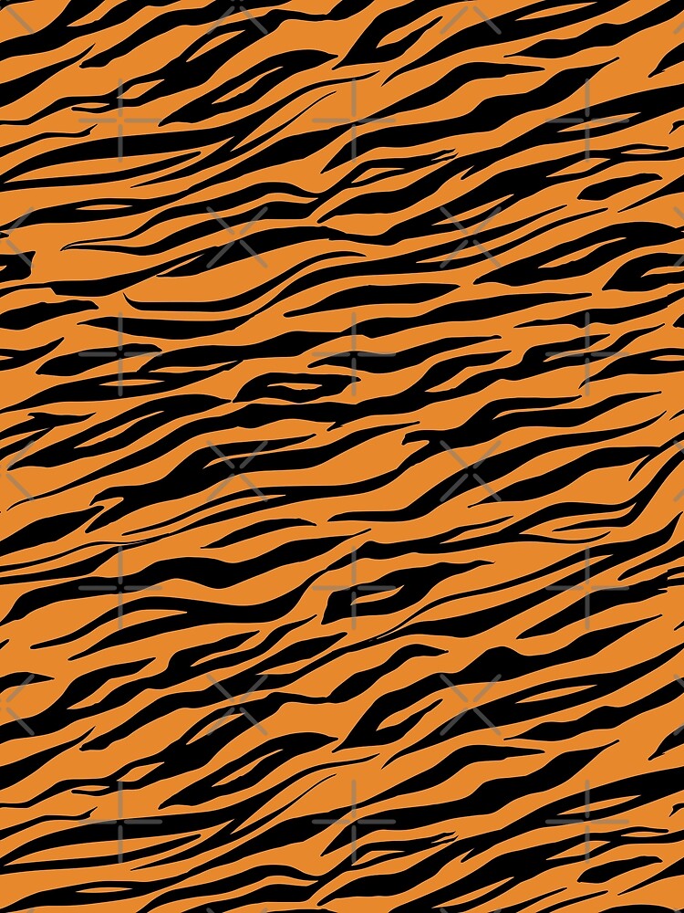 Orange Tiger Stripes Fur Animal Print  Graphic T-Shirt for Sale by  ColorFlowArt