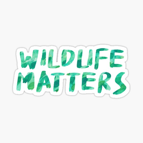 Wildlife Matters Sticker
