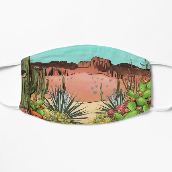 Desert landscape Mask