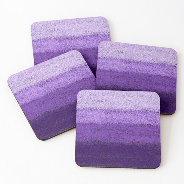 Item preview, Purple Gradient Stripes in Dots designed and sold by thesnowwhyte.