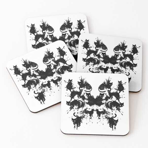 Item preview, Rorschach Test Cat’s On My Mind designed and sold by Tobe Fonseca®.