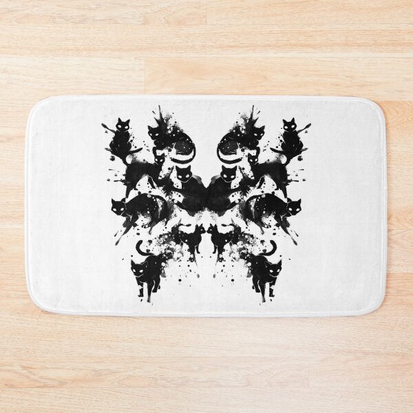 Item preview, Rorschach Test Cat’s On My Mind designed and sold by Tobe Fonseca®.