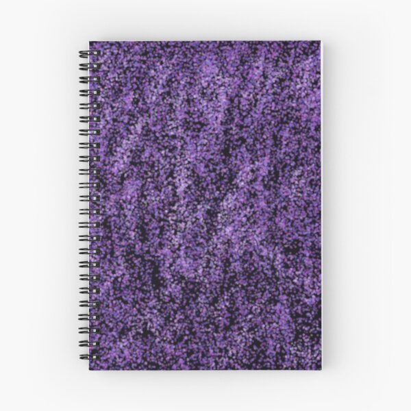 Item preview, Purple and White Dots on a Black Background designed and sold by thesnowwhyte.