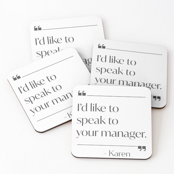 Item preview, The dread piehole Karen demands managerial parle, "id like to speak with your manager designed and sold by Designwebjae.