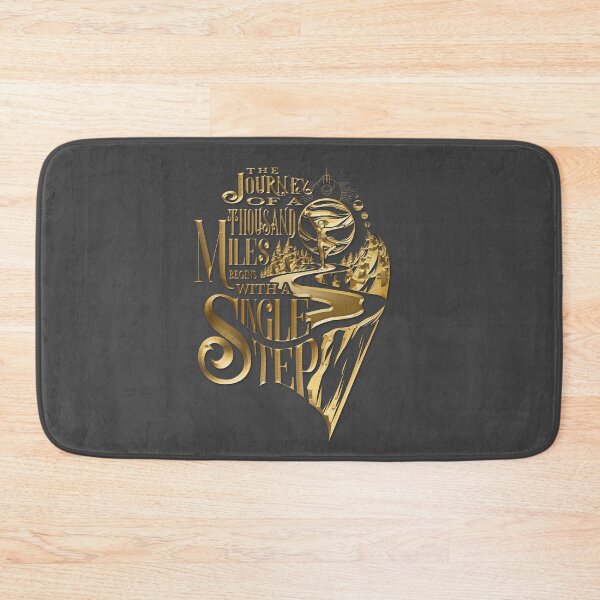 Item preview, The Journey Of A Thousand Miles  designed and sold by Good Vibe Quotes.
