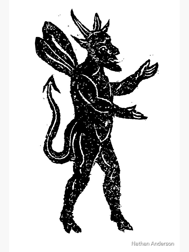 "Devil" Art Board Print for Sale by Nathan Anderson Redbubble