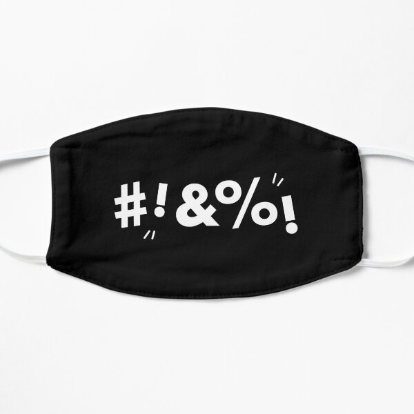 Censored Word Funny face mask Mask