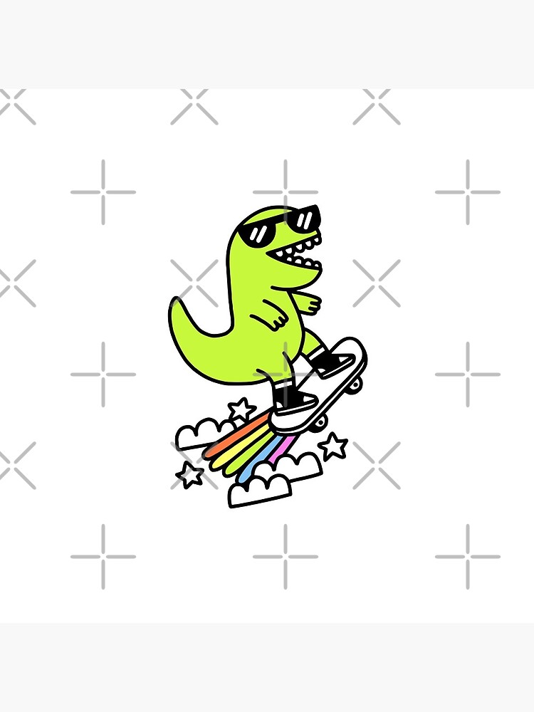 Thumbnail 3 of 3, Pin, Rad Rex designed and sold by obinsun.