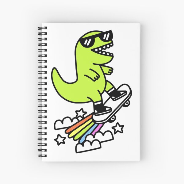 Rad Rex Spiral Notebook