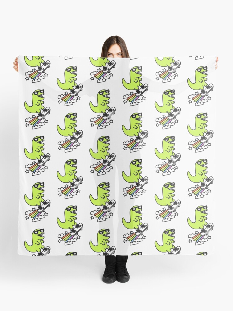 Rad Rex Scarf By Obinsun Redbubble