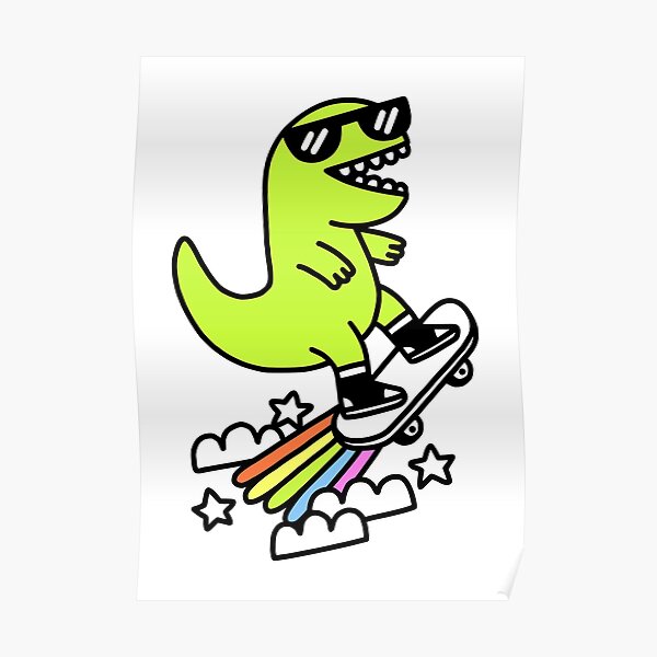 Rad Rex Poster