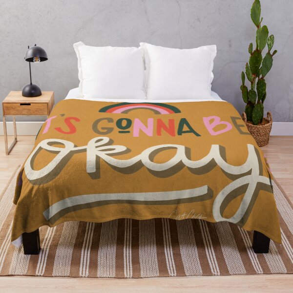 Item preview, It's Gonna Be Okay – Ochre Palette designed and sold by Cat Coquillette.