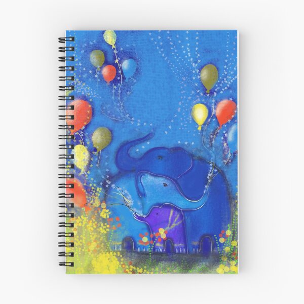 Item preview, Elephants and Balloons designed and sold by Visuddhi.