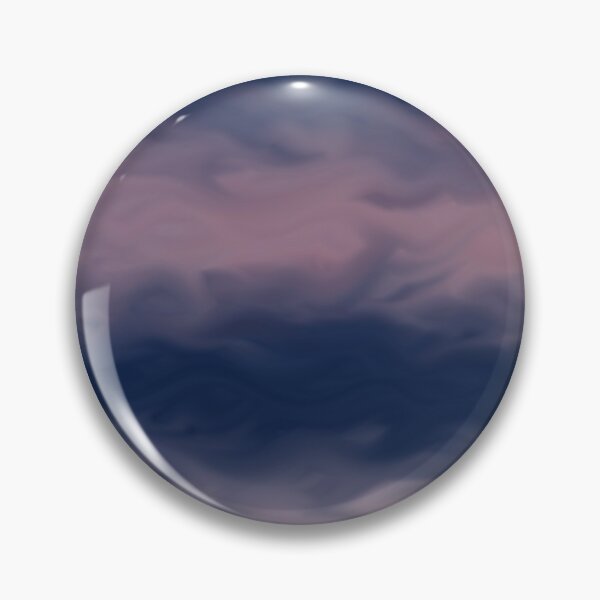 Item preview, Navy Blue Sky with Blush Pink Wavy Clouds designed and sold by thesnowwhyte.