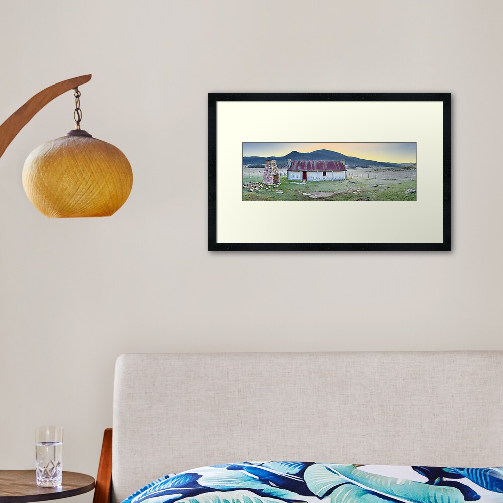 Orroral Homestead, Namadgi National Park, ACT, Australia Framed Art Print