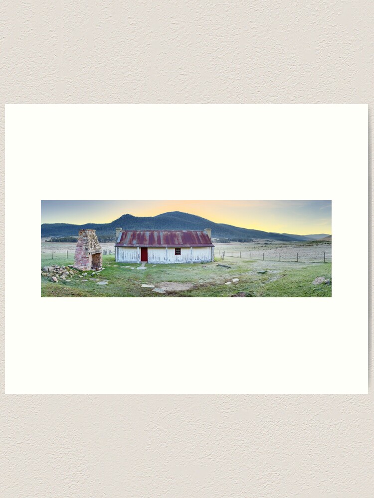 Alternate view of Orroral Homestead, Namadgi National Park, ACT, Australia Art Print