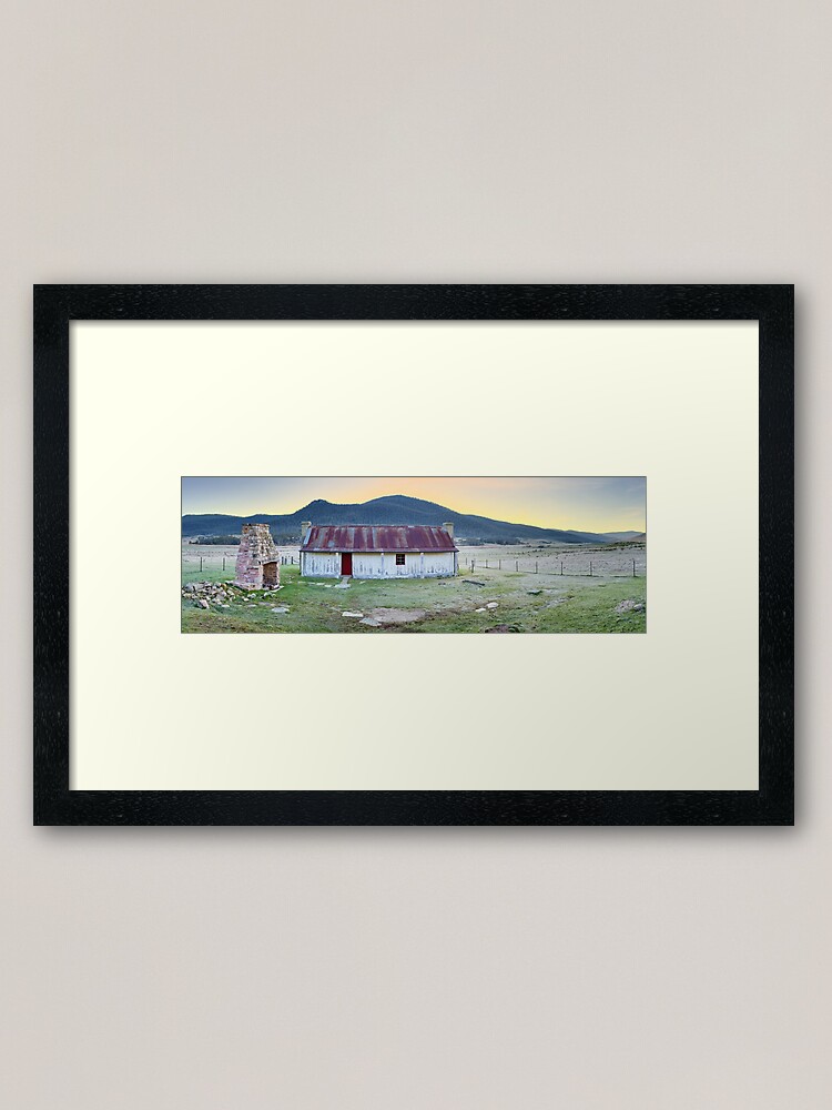 Alternate view of Orroral Homestead, Namadgi National Park, ACT, Australia Framed Art Print
