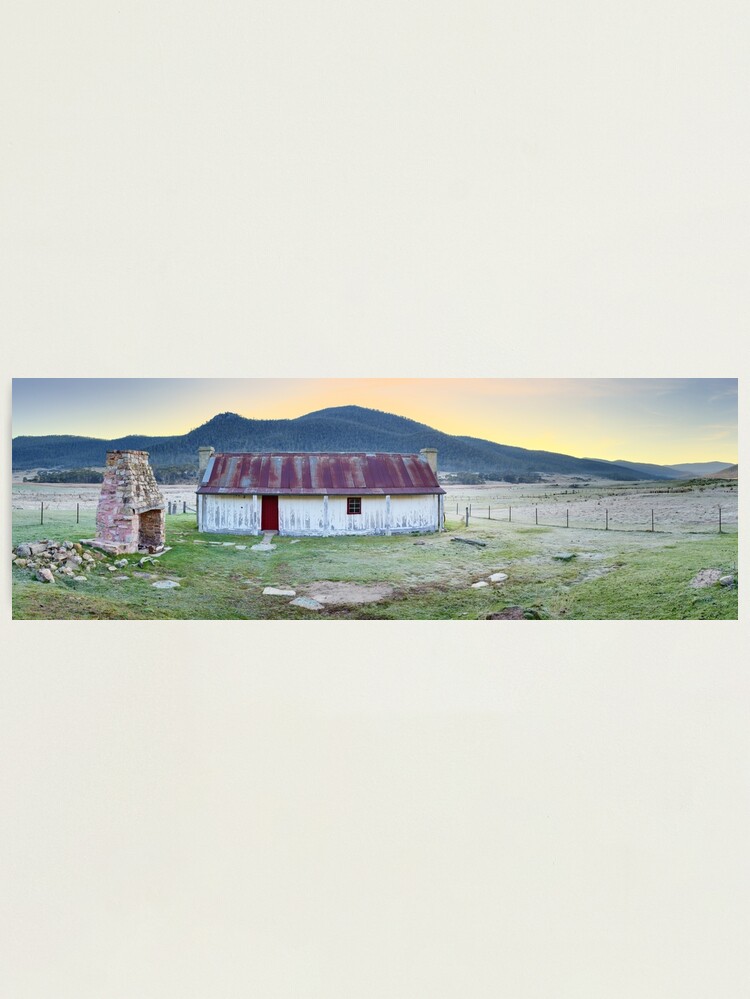 Alternate view of Orroral Homestead, Namadgi National Park, ACT, Australia Photographic Print