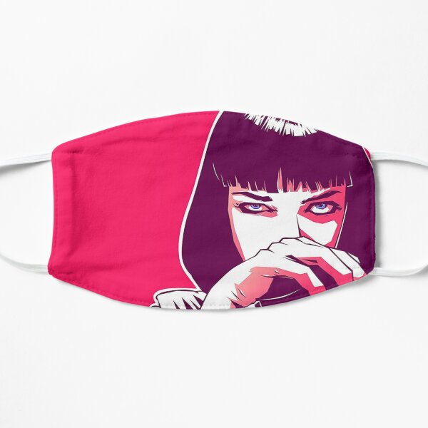 Mia Wallace Pulp Fiction Flat Mask