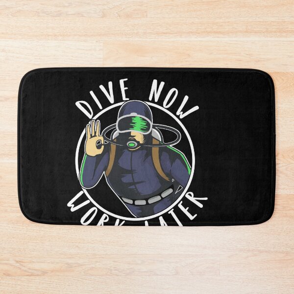 Item preview, Dive Now Work Later designed and sold by braaax.