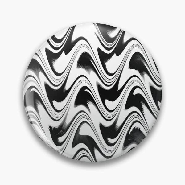 Item preview, Black and White Marbled Wave  designed and sold by thesnowwhyte.