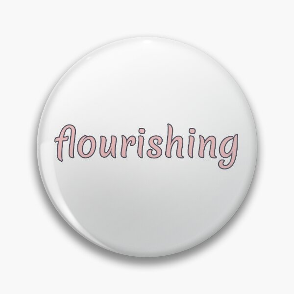 Item preview, Flourishing designed and sold by prettyinpaisley.