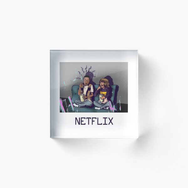 Netflix Acrylic Block