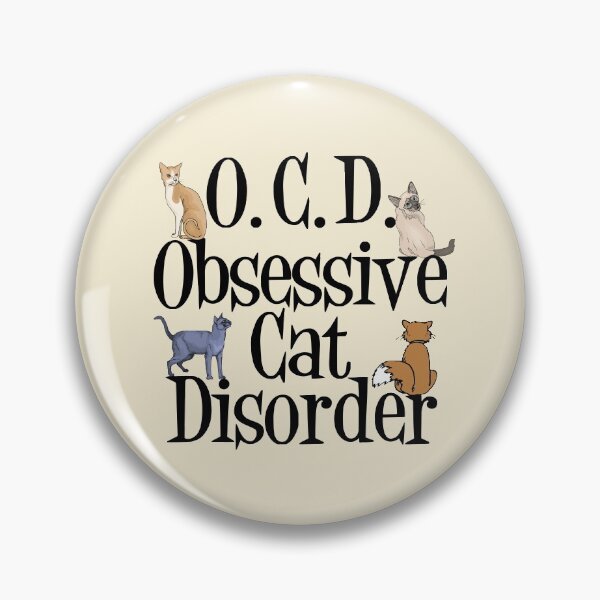 Item preview, Obsessive Cat Disorder designed and sold by Epic Love Designs.