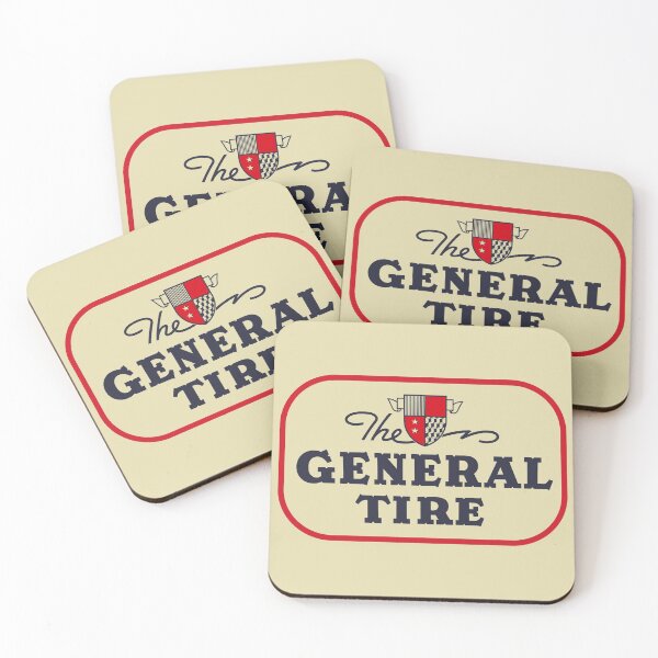 The General Tire Coasters (Set of 4)