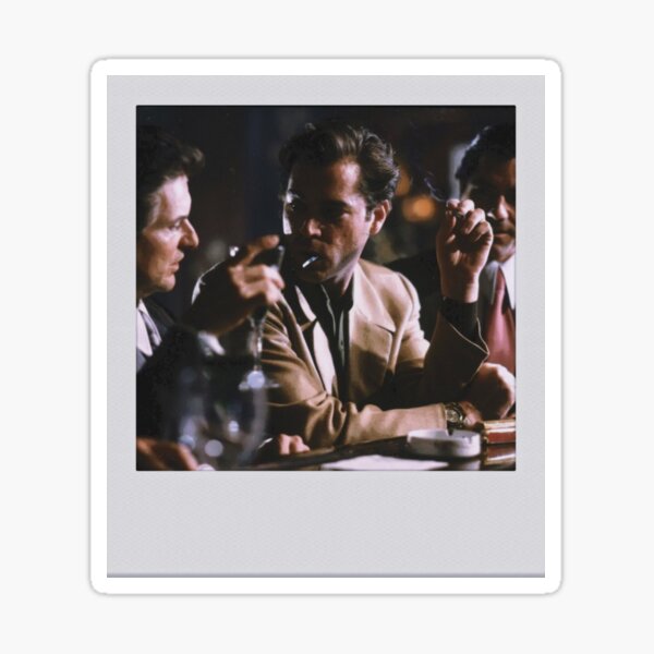 goodfellas polaroid Sticker
